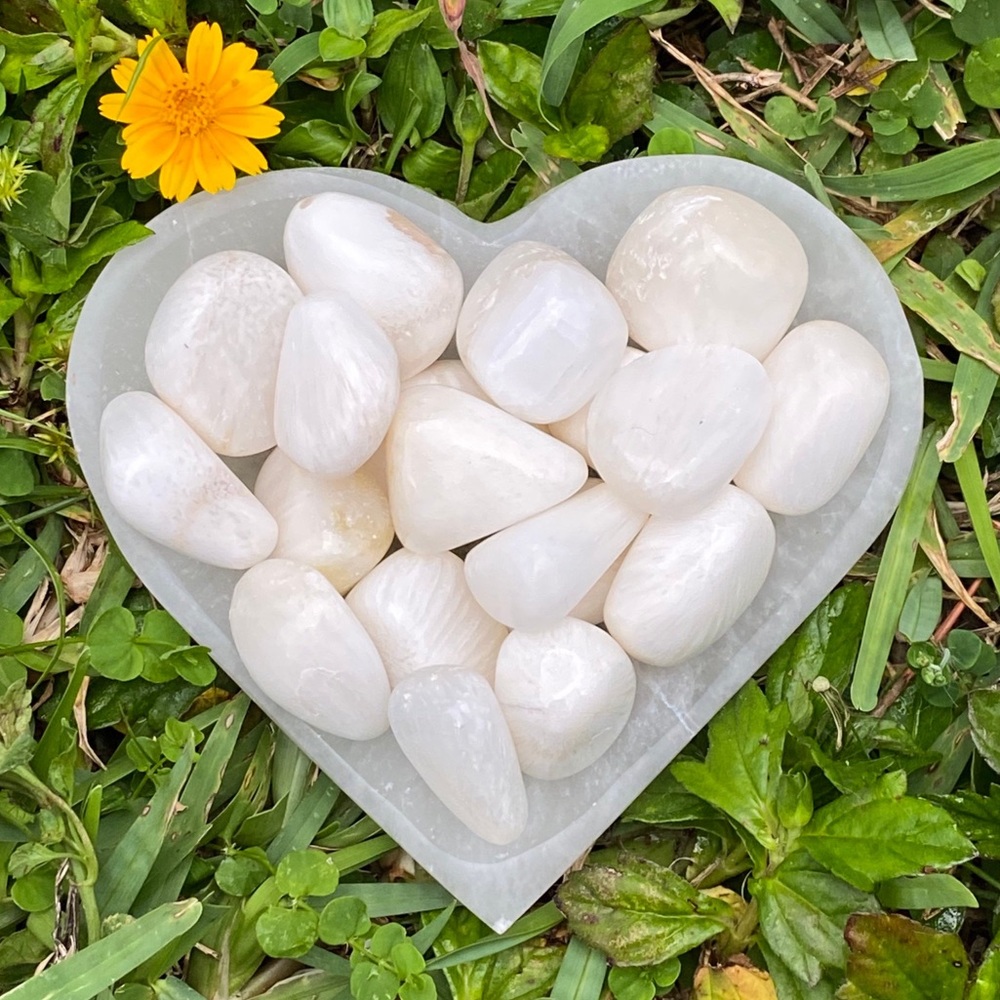 Tumbled Rare Scolecite Stone